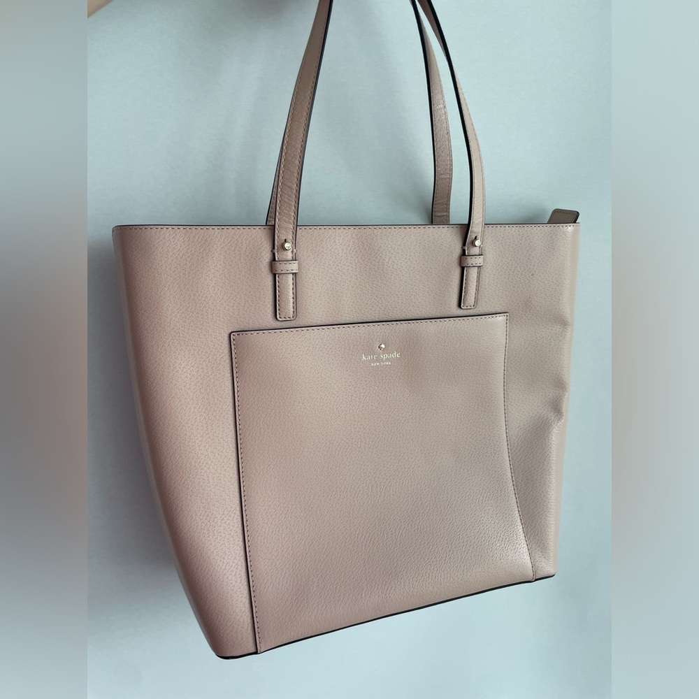 Kate Spade Blush Leather Tote Bag